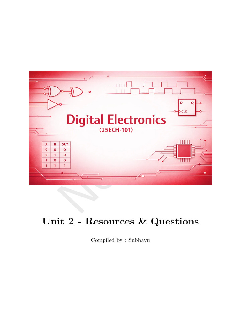 De Sem2 Unit2 | PDF | Electronic Engineering | Electrical Circuits