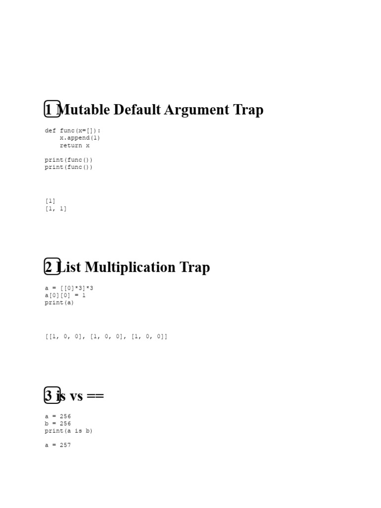 20 Important Output Based Questions in Python | PDF | Anonymous ...