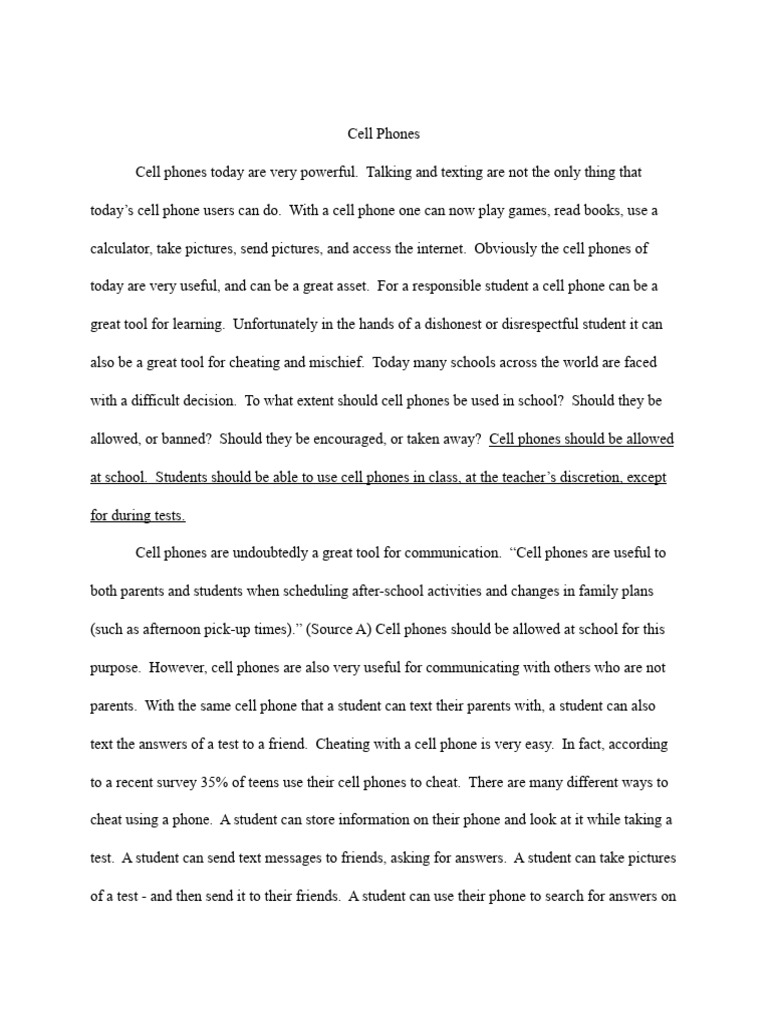 Cell Phones Copy | PDF | Mobile Phones | Text Messaging