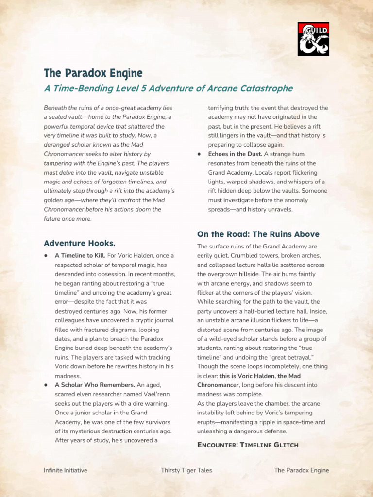 2127245-The Paradox Engine Dmsguild | PDF