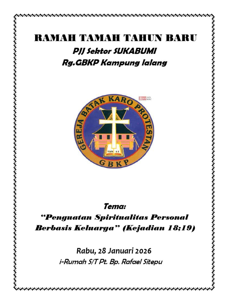 RTTB PJJ Sukabumi Tahun 2026 | PDF