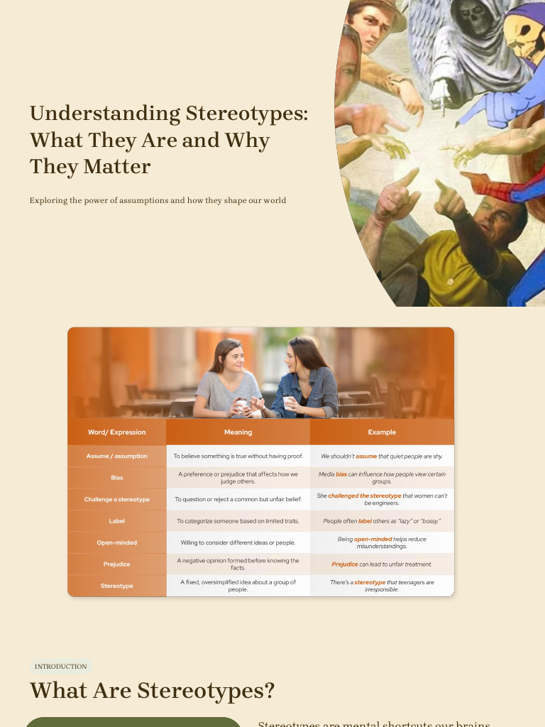 Stereotypes | PDF | Stereotypes | Narrative