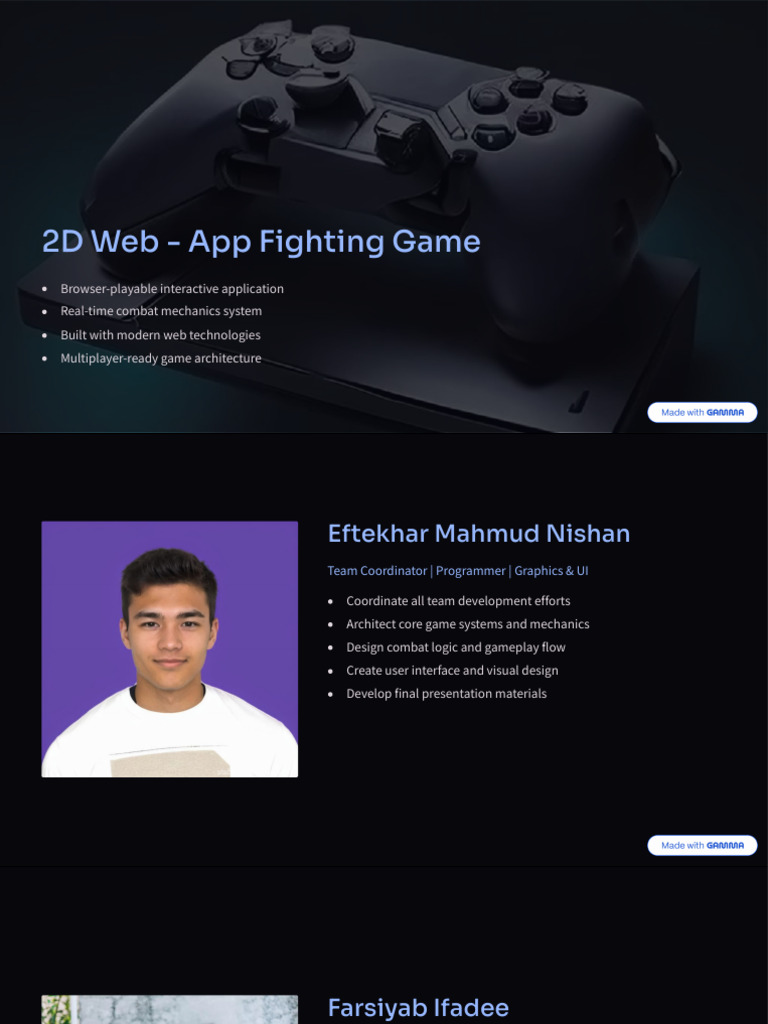 2D Web App Fighting Game | PDF | User Interface | Computer Programming