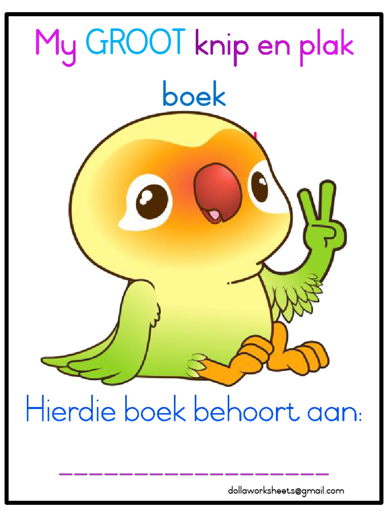 My Knip en Plak Boek 1 | PDF