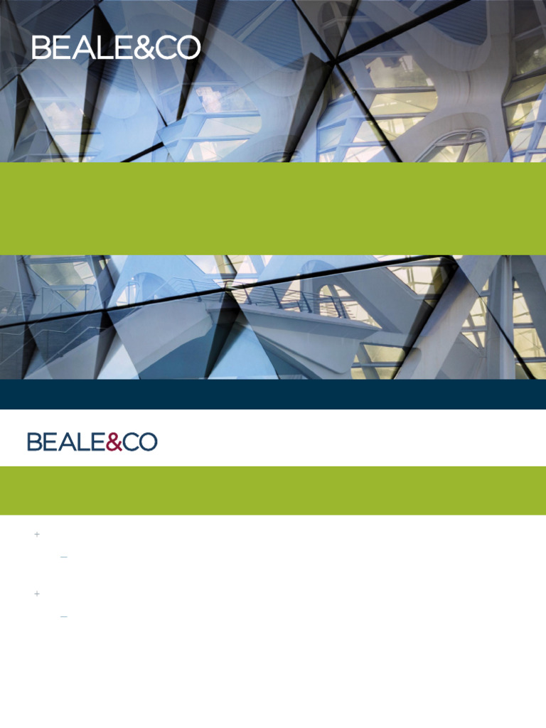 Beale Co - Alliancing and NEC4 Webinar Slides - 29.05.19 | PDF ...