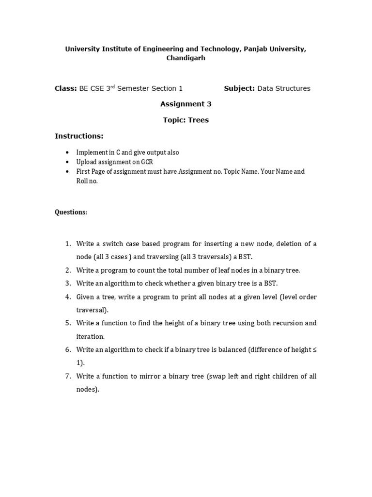 Assignment 3 | PDF