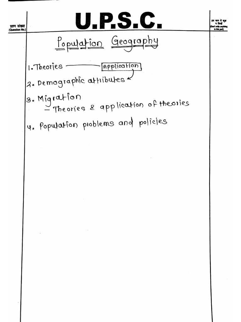 Population Handwritten 500+ | PDF