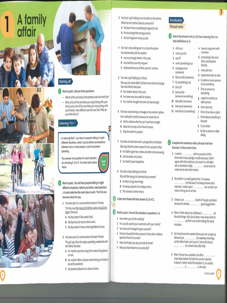 First Unit 1 | PDF