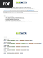 Noon Report Guidelines and Samples | PDF | Port | Ships
