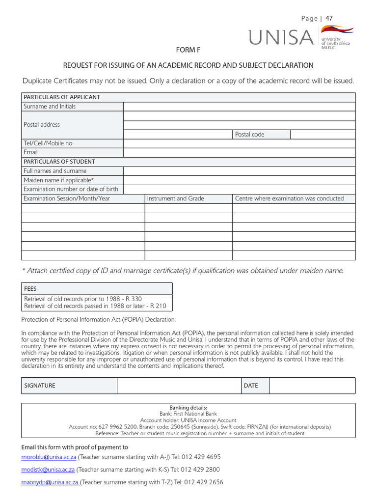 Form F 2026 | PDF