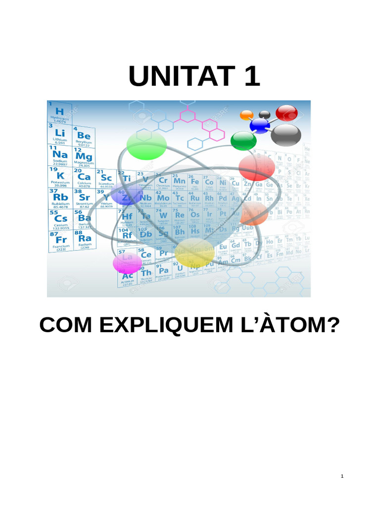 UNITAT 1 - 4 T ESO | PDF