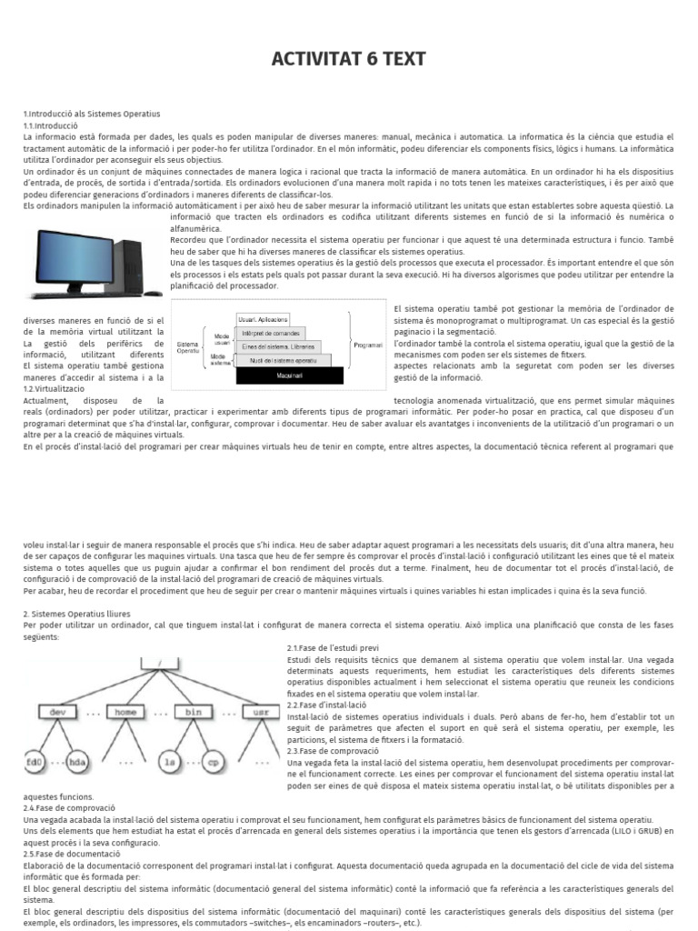 Activitat 6 Text | PDF