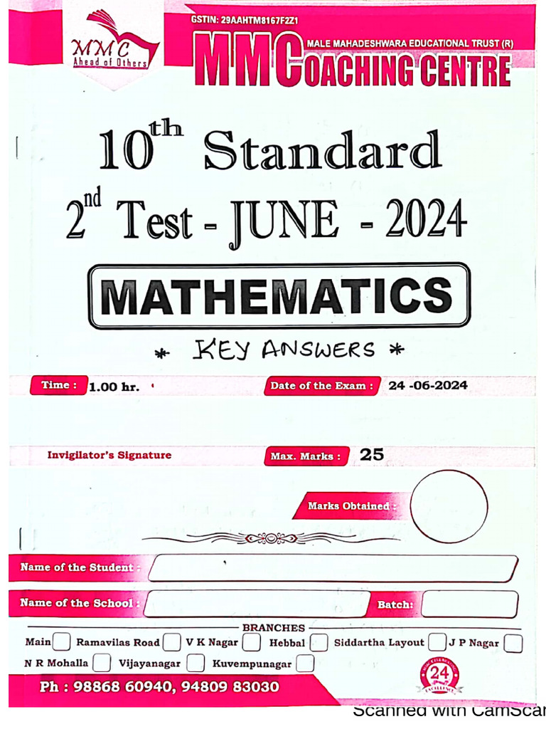 Maths - 2 | PDF