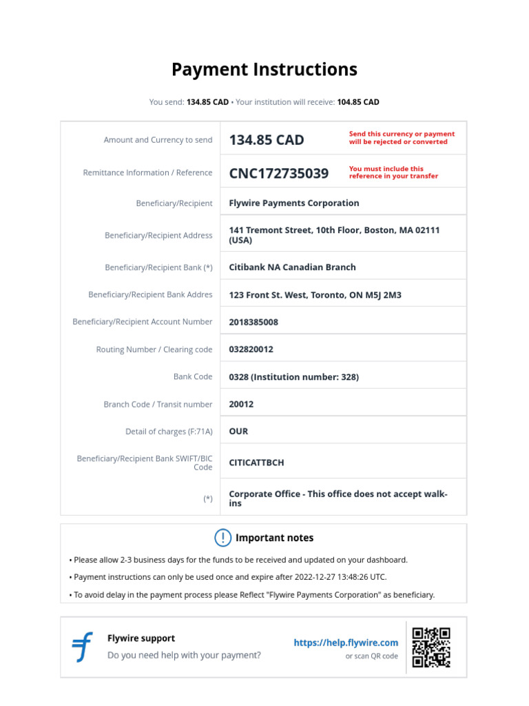 CNC172735039 Auth Letter | PDF | Payments | Financial Markets