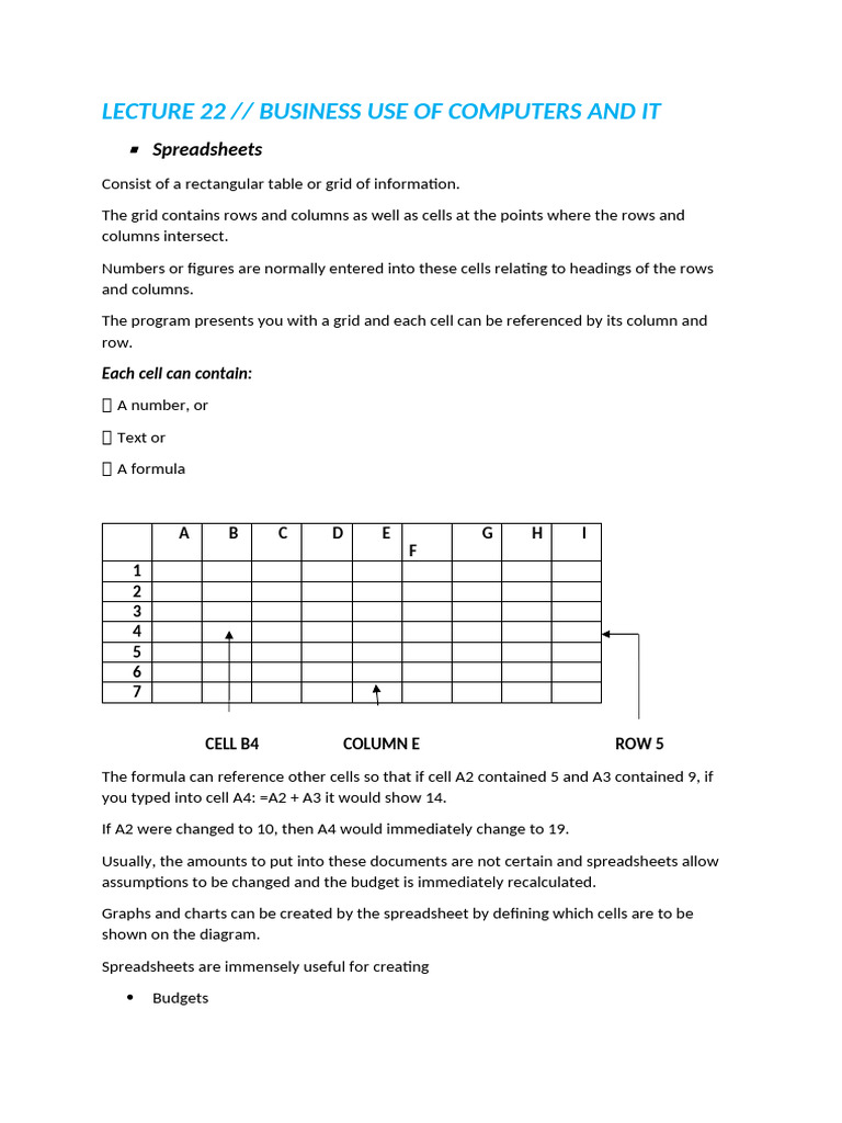 Lecture 22 Information Technology-1 | PDF | Databases | Artificial ...