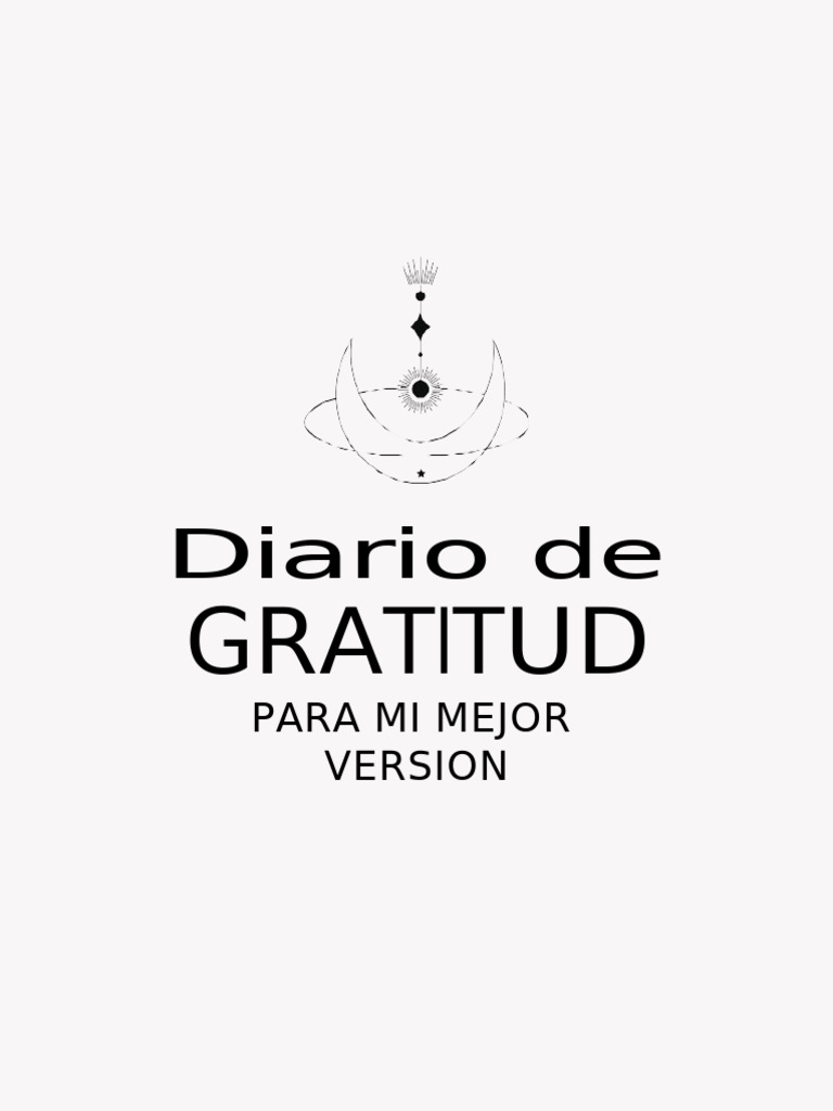 Diario de Gratitud | PDF | Gratitud | Amor