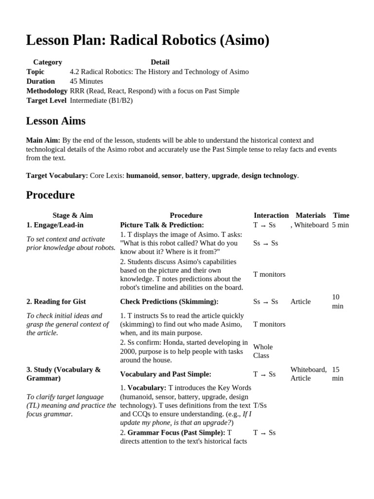 Lesson Plan c | PDF