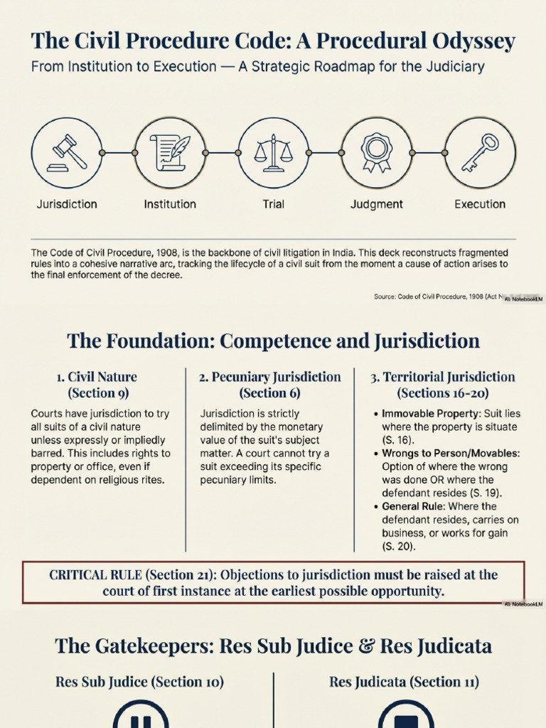 Civil Procedure Code Lifecycle | PDF