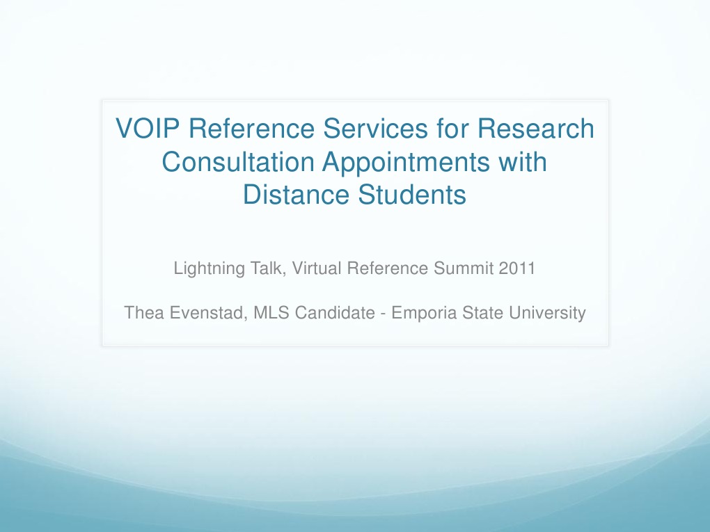 Thesis voip picture
