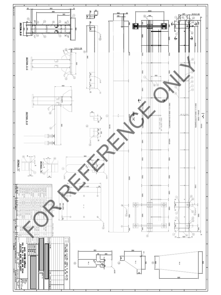 Reference Crane Drawing | PDF