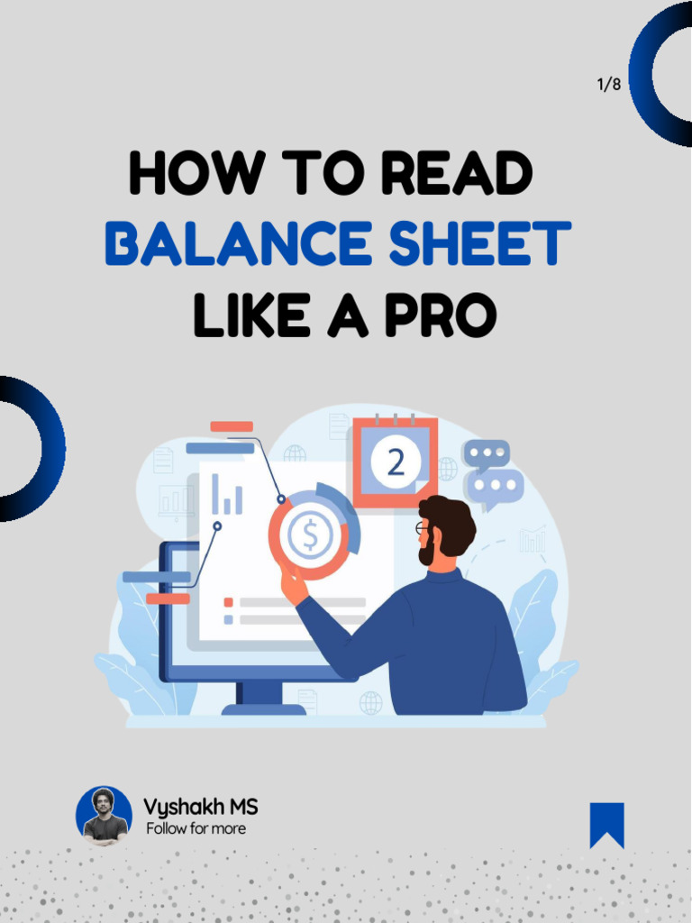 How To Read Balance Sheet Like A Pro | PDF | Equity (Finance) | Balance ...