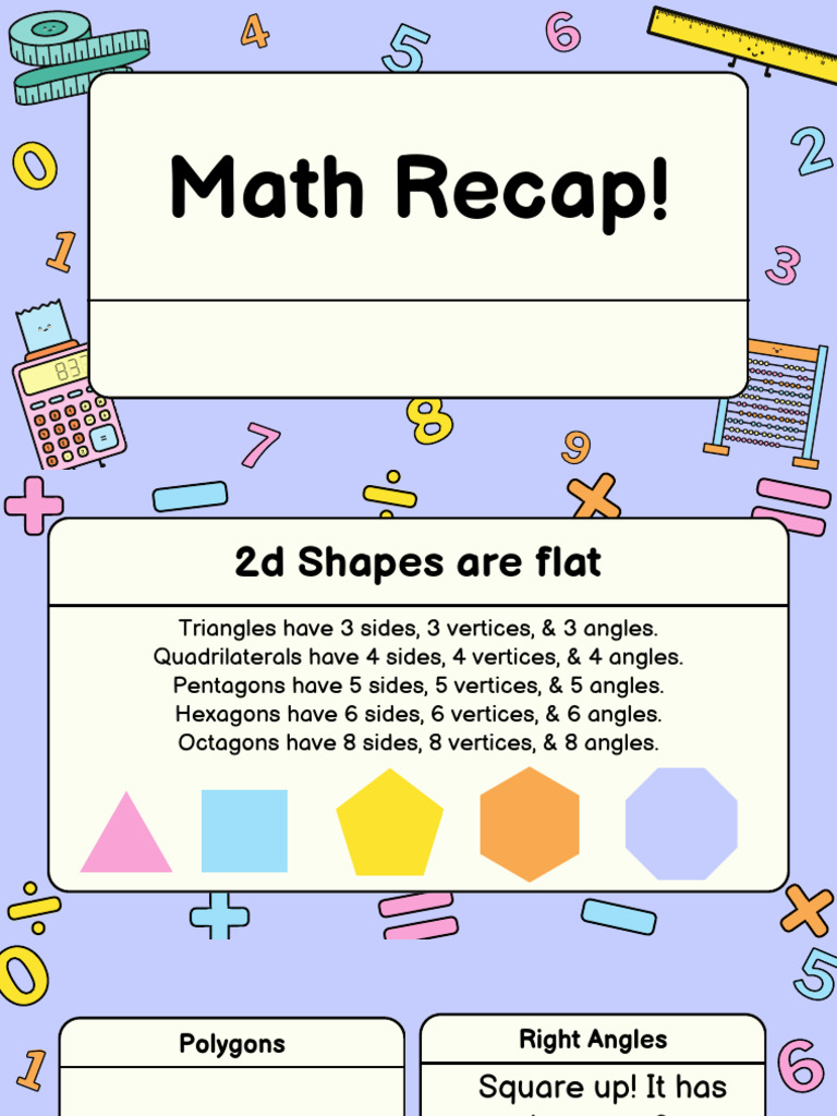 Math Recap 5 | PDF