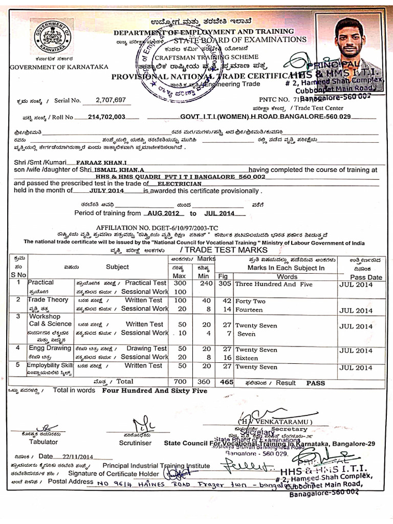 Diploma Marks Sheet | PDF