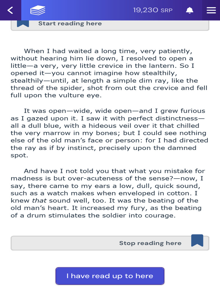 The Tell-Tale Heart - Sparx Reader | PDF