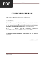 Modelo de Certificado de Trabajo [TodoDocumentos.info 