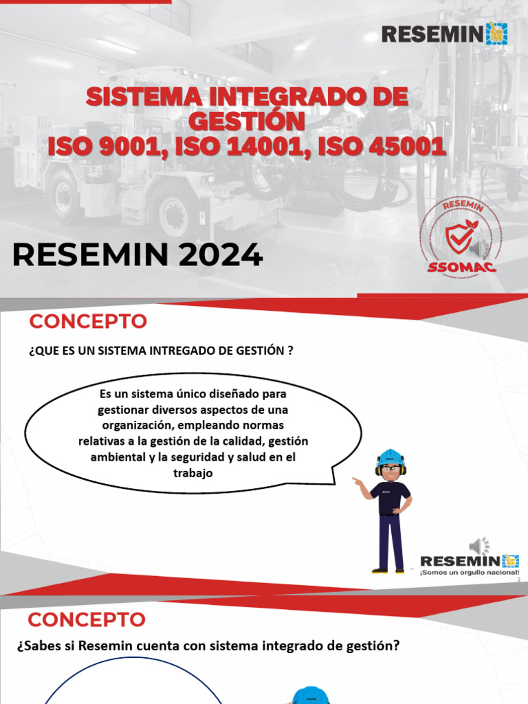 Sistema Integrado de Gestión | PDF | Sistema de manejo de calidad ...