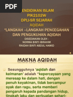 Download Langkah Pencegahan Dan Pengukuhan Aqidah by Raidah Abdul Hamid SN100772294 doc pdf