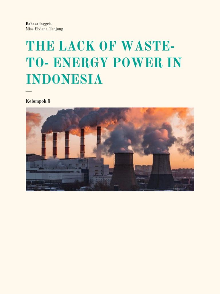 Kerkom Kelompok 5 Bahasa Inggris | PDF | Waste Management | Waste