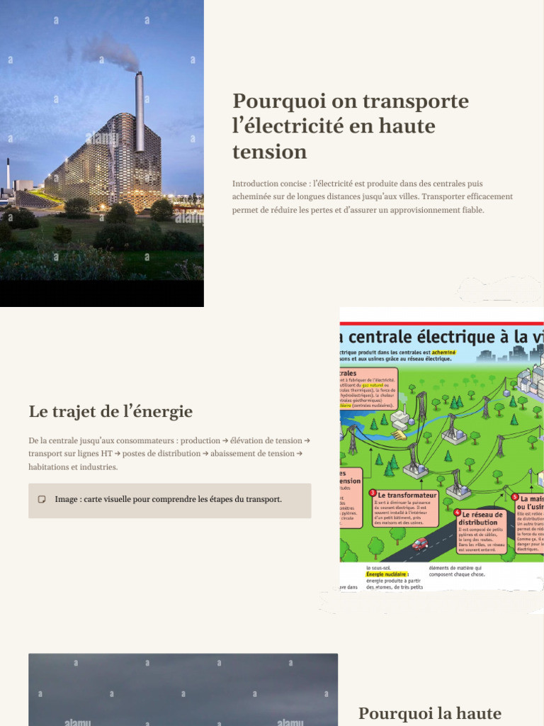 Exposée ES | PDF | Tension électrique | Inducteur