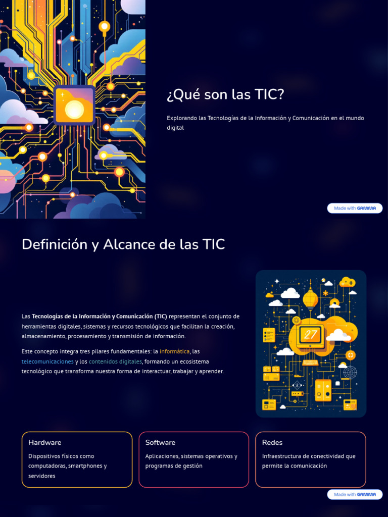 Que Son Las TIC | PDF | Tecnología de información y comunicaciones ...