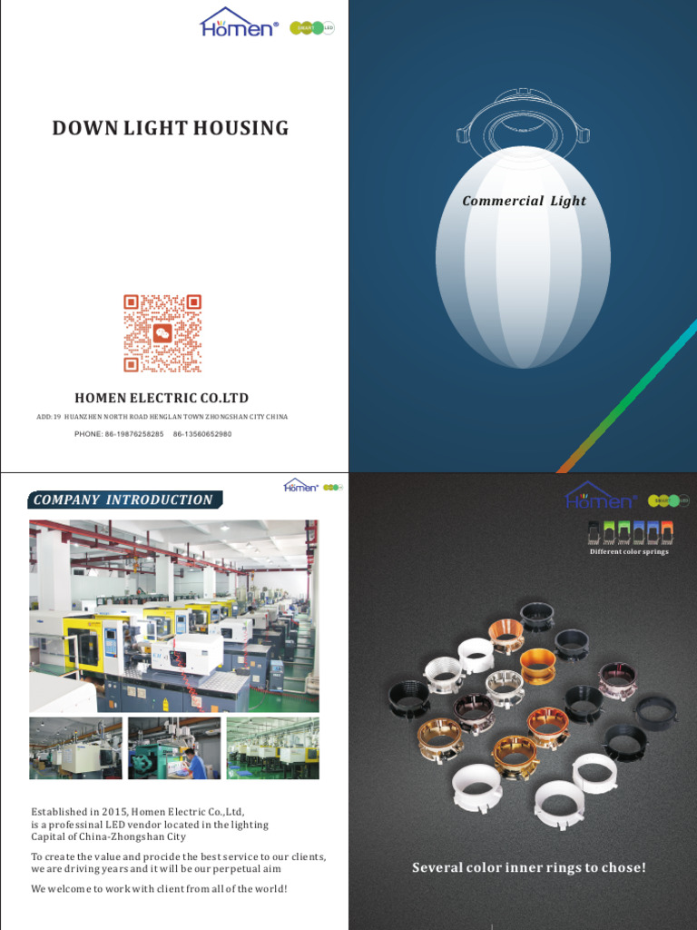 Catalog-down Lights Housing | PDF