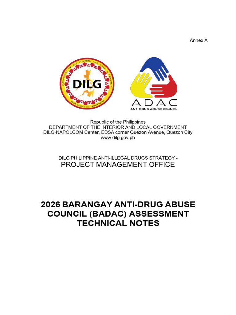 1 Annex A TechnicalNotes BADAC | PDF | Non Governmental Organization ...