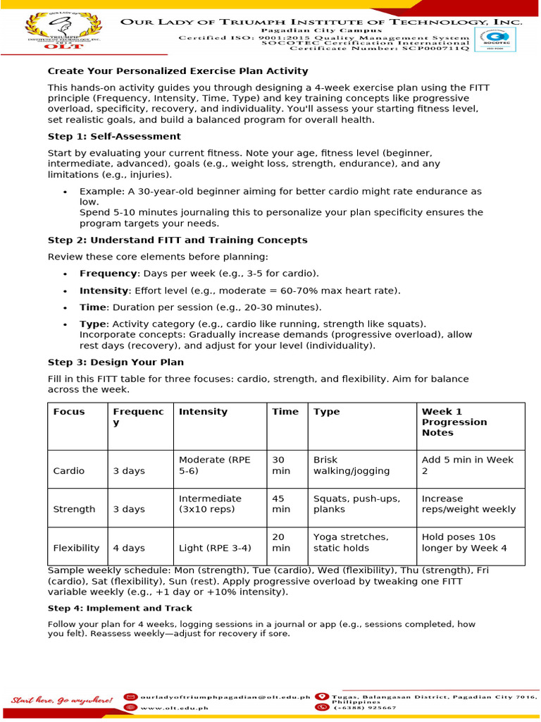 Blank Path | PDF | Physical Fitness | Aerobic Exercise