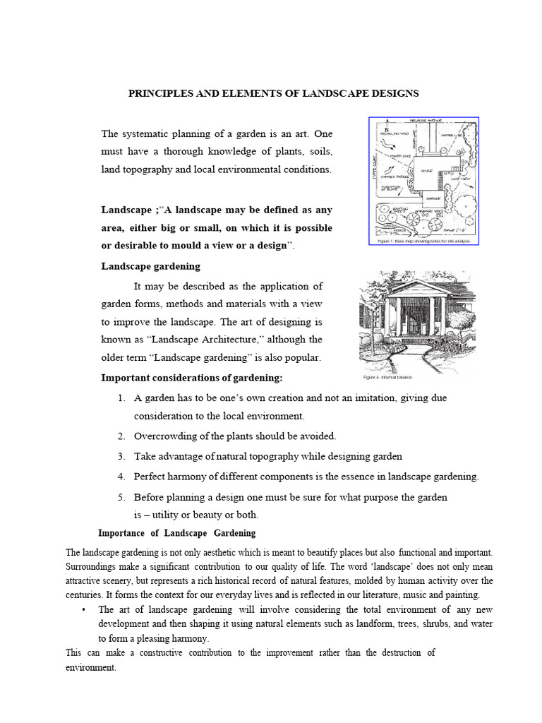 Principles-Of Landscape Gardening | PDF | Landscape | Gardens
