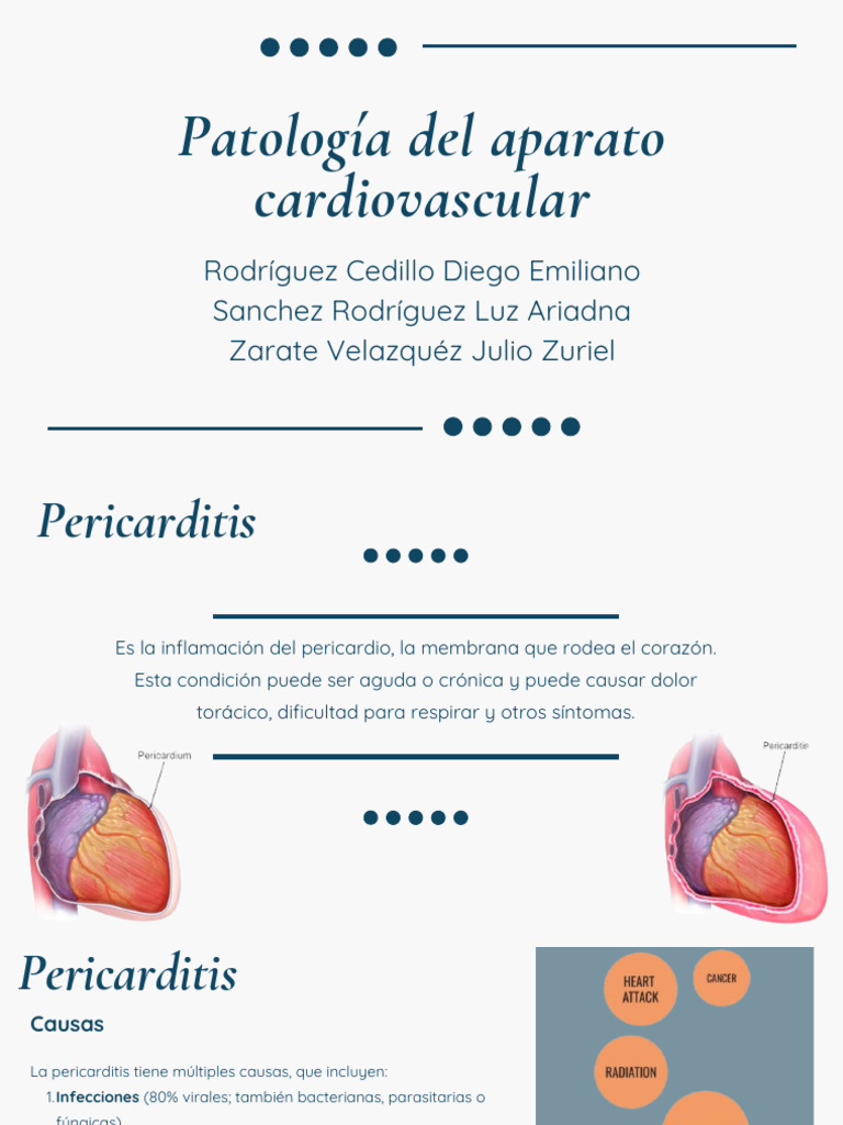 Expo patología cardiovascular | PDF | Infarto de miocardio | Isquemia