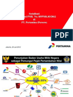 Sosialisasi PMK 85-2012 TGL 200712