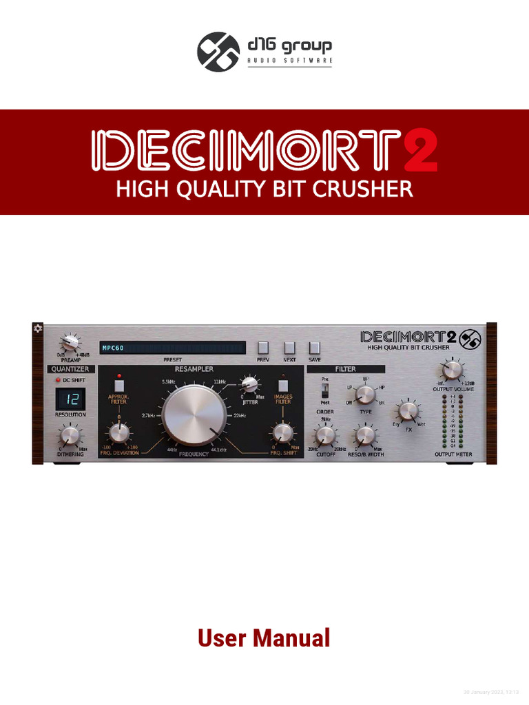 d16 Decimort 2 Manual GB | PDF | Computing | Information And ...