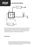 How To Test An Electrical Relay