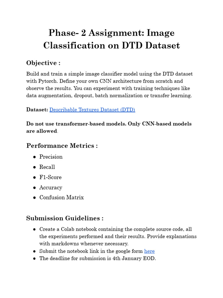 Phase - 2 Assignment | PDF