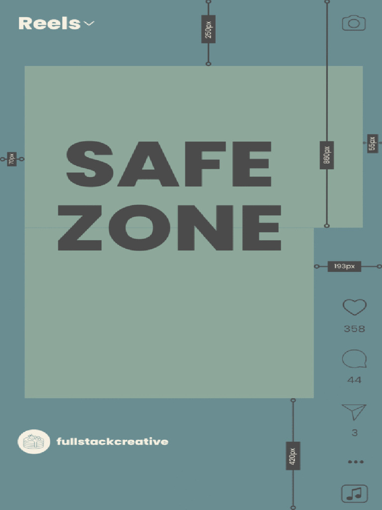 Safe Zone Template - Instagram Stories-Reels | PDF