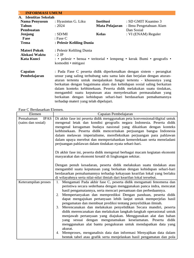 BAB 3 - Pekan Ke 1 ILMU PENGETAHUAN | PDF