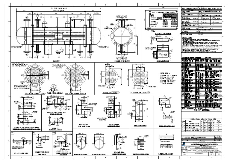 5 m2 Condensor g.a & Fabrication Detail Drawing-rev.1 | PDF