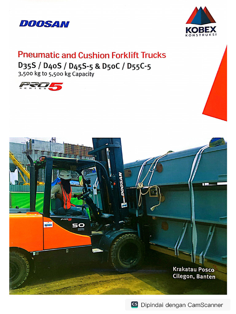 Brosur 5 Ton D50C | PDF