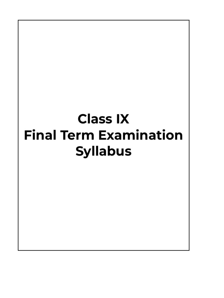 Final Term Syllabus | PDF | Artificial Intelligence | Intelligence (AI ...