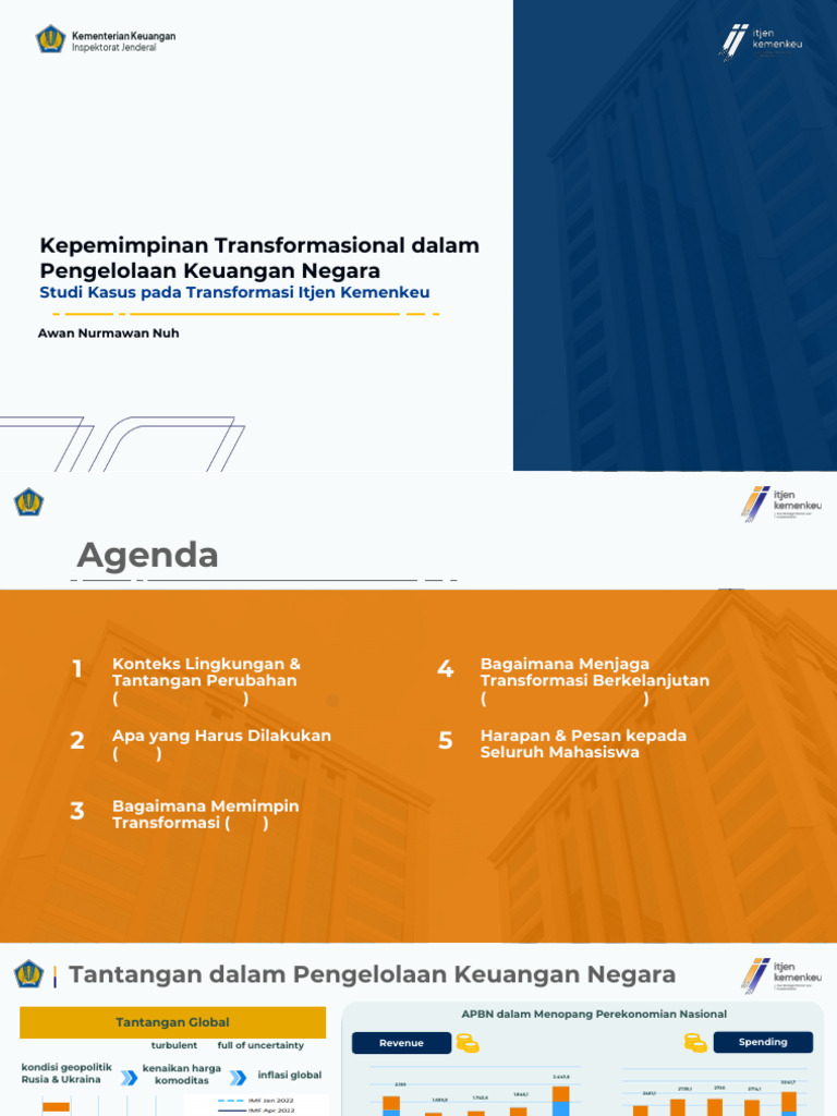 Paparan Inspektur Jenderal - Kuliah Umum Kepemimpinan | PDF