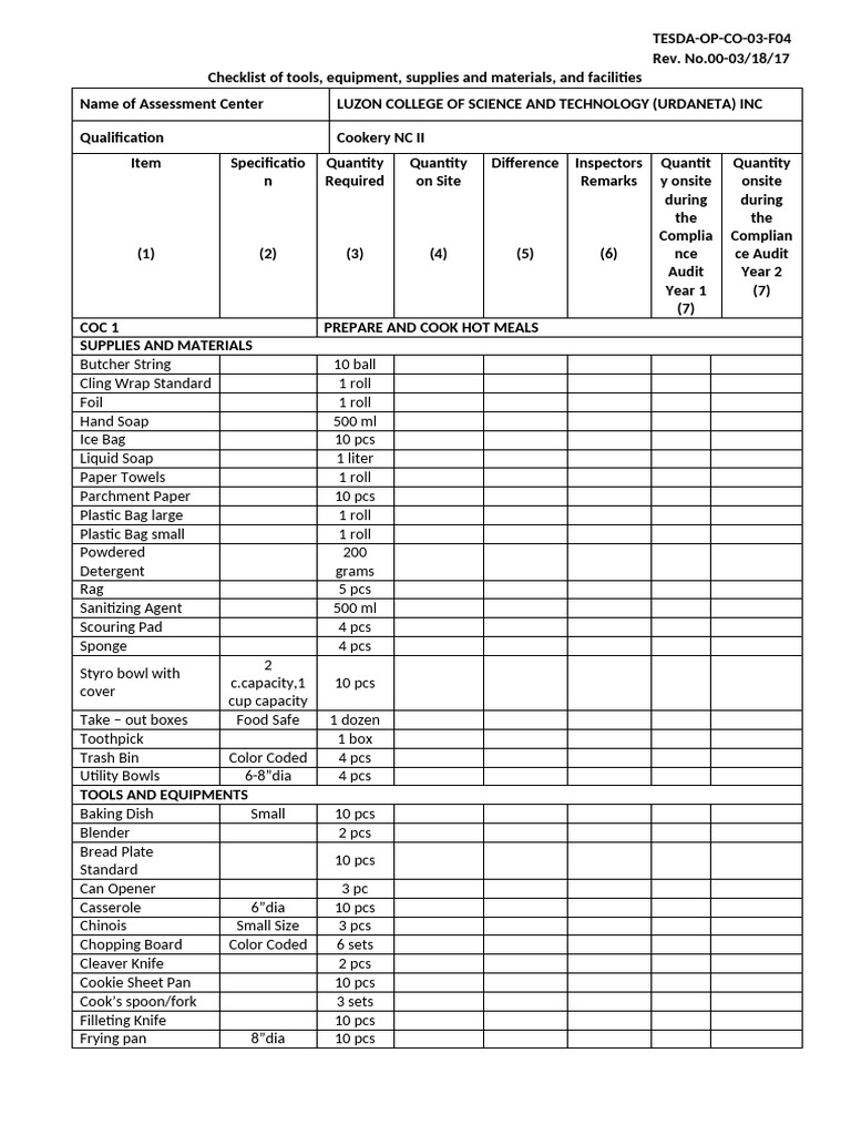 Cookery Assessment 2026 | PDF | Sauce | Baking